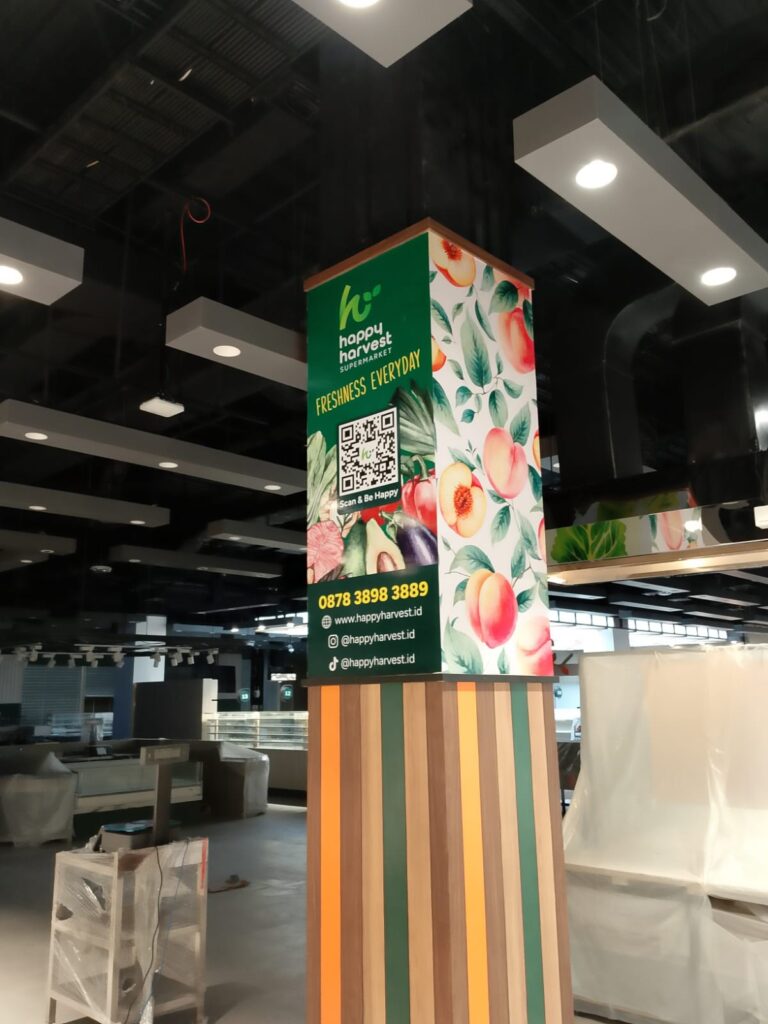 Column Murals (Signage)